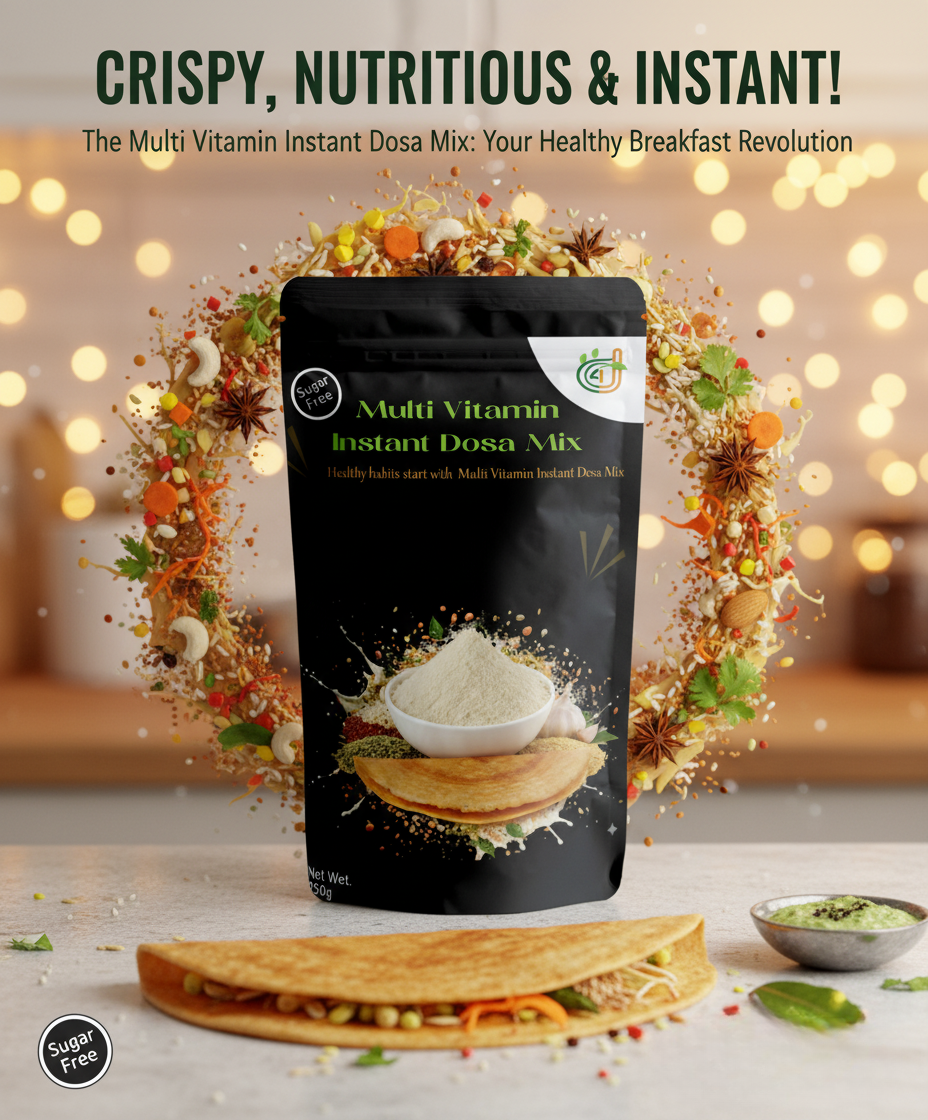 Moringa tea protein powder with a scoop placed beside the pack"

"Green moringa tea protein powder showing its fine texture"

"Moringa tea protein powder displayed on a white background"