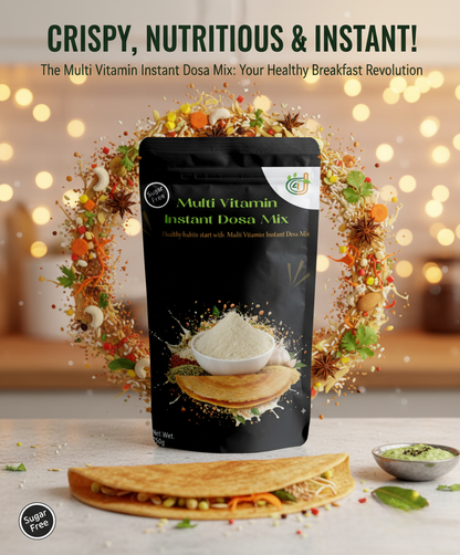 Moringa tea protein powder with a scoop placed beside the pack"

"Green moringa tea protein powder showing its fine texture"

"Moringa tea protein powder displayed on a white background"