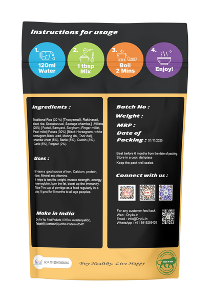 weight loss porridge mix (20 items)