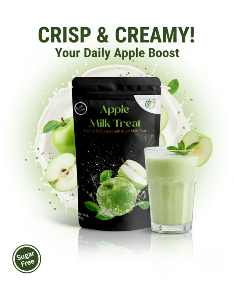 Apple Milk Treat